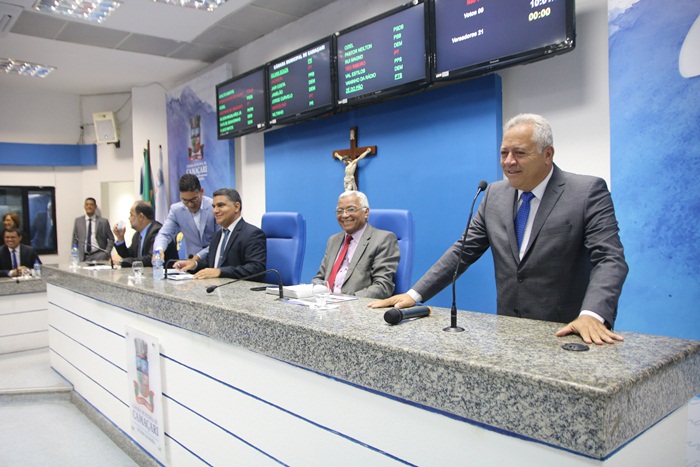 Vereador Jorge Curvelo (DEM), presidirá a Câmara no biênio 2019/2020 - Foto Ascom Câmara Municipal Vereador Jorge Curvelo (DEM), presidirá a Câmara no biênio 2019/2020 - Foto Ascom Câmara Municipal